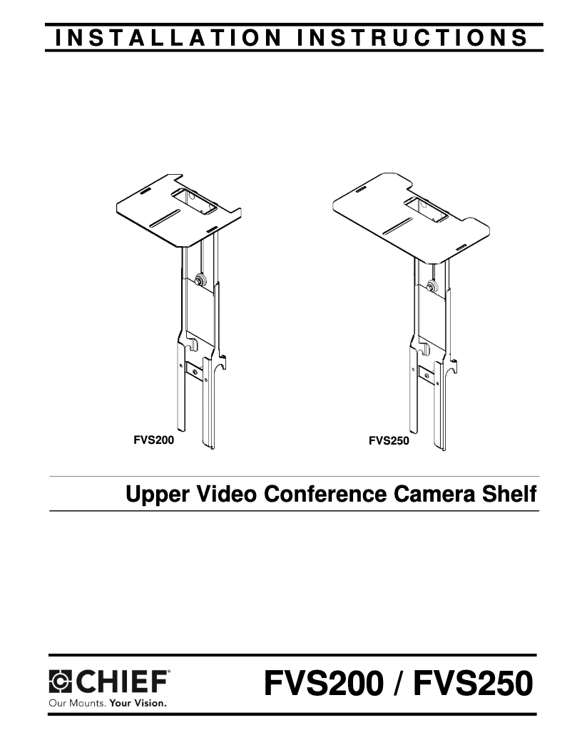 First page image of the manual for FVS200