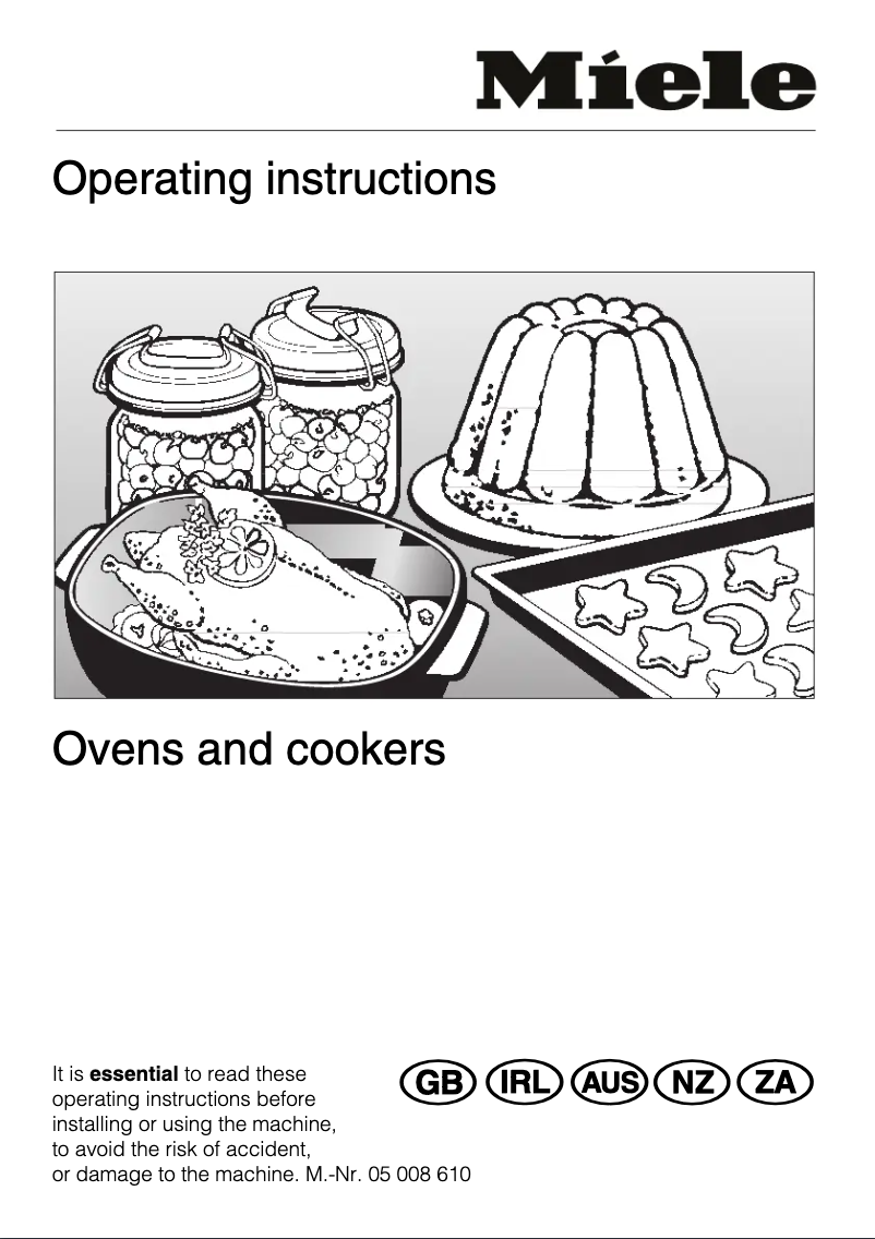 First page image of the manual for H 261