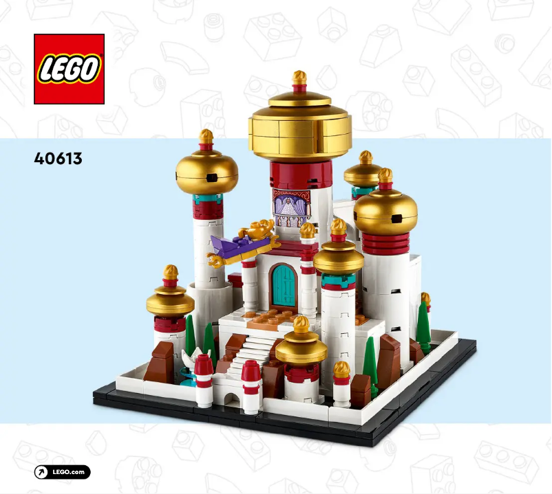 Page 1 of the manual User Manual Lego Disney 40613