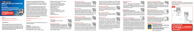 Image de la première page du manuel de l'appareil E83005