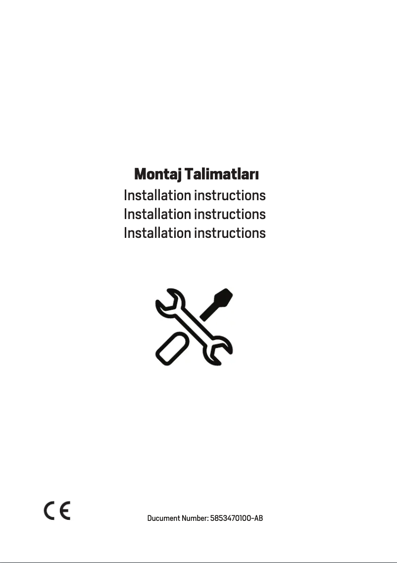 First page image of the manual for A 2073 NFK