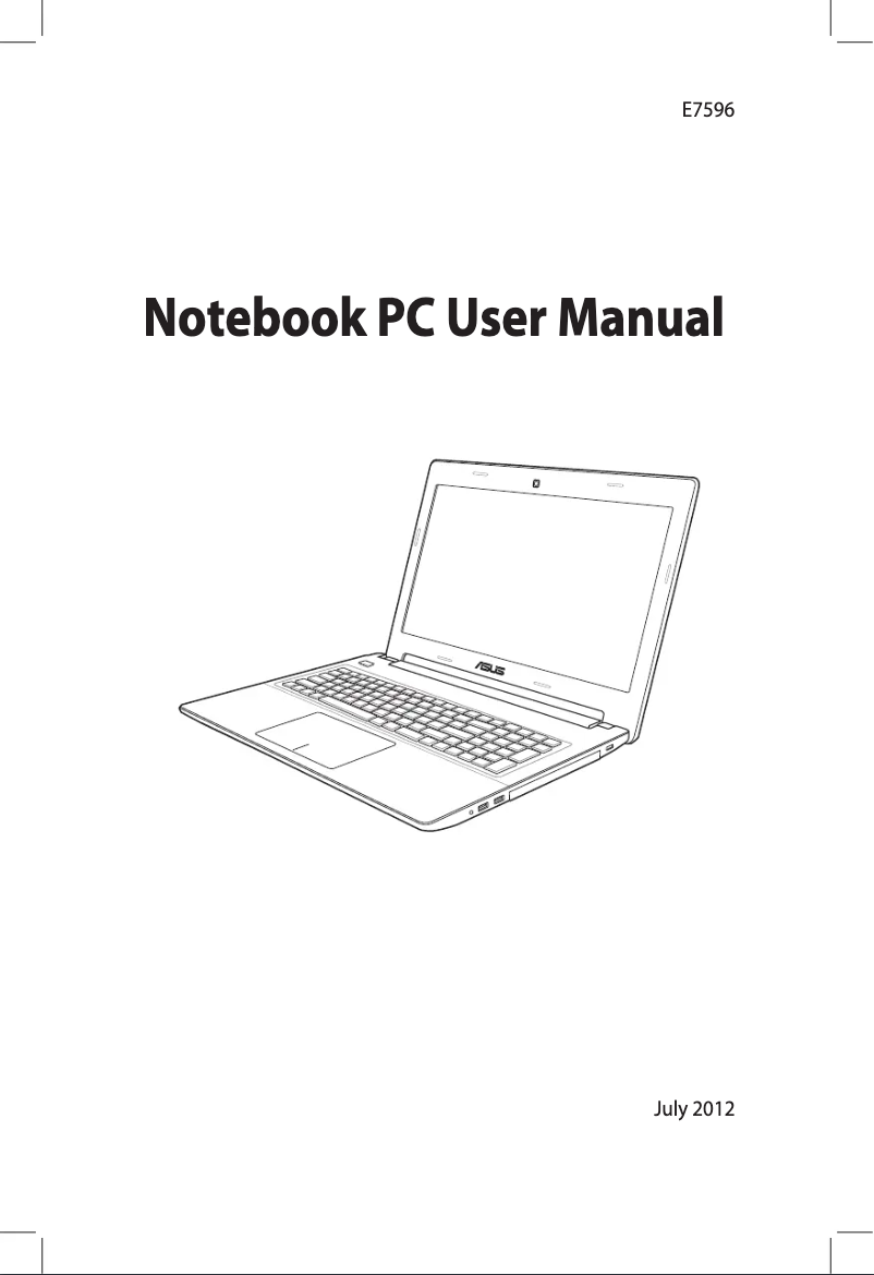 Page 1 of the manual User Manual Asus S56CA-QH51