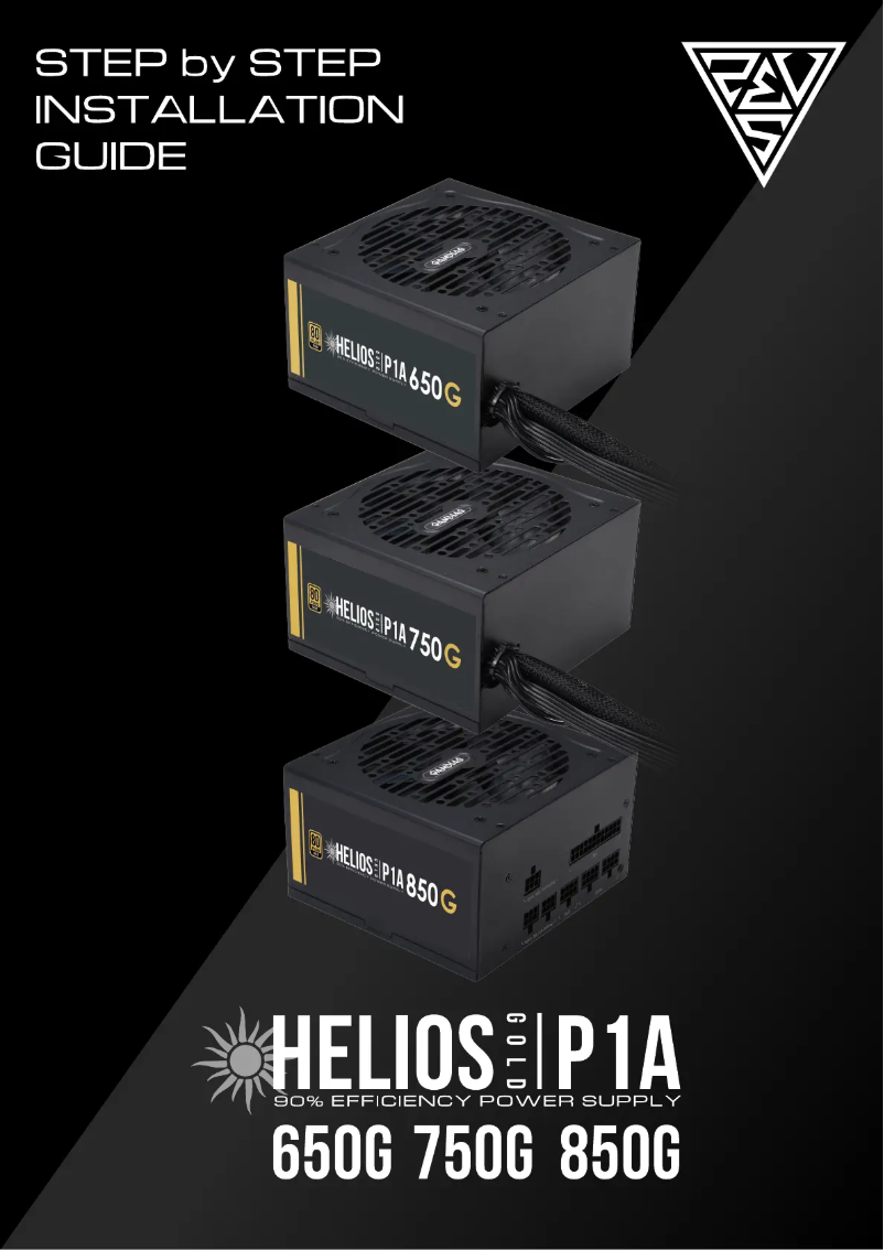First page image of the manual for Helios P1A-650G