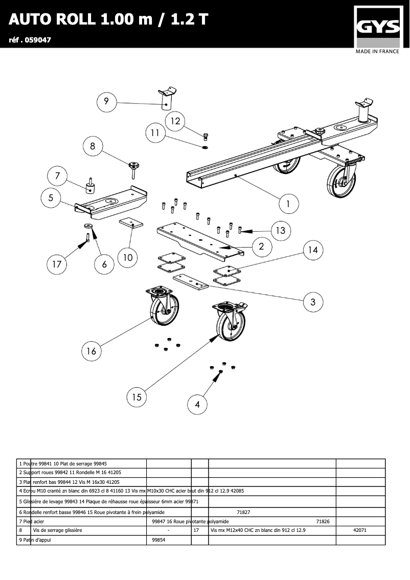 Image de la première page du manuel de l'appareil Auto Roll 1.2T