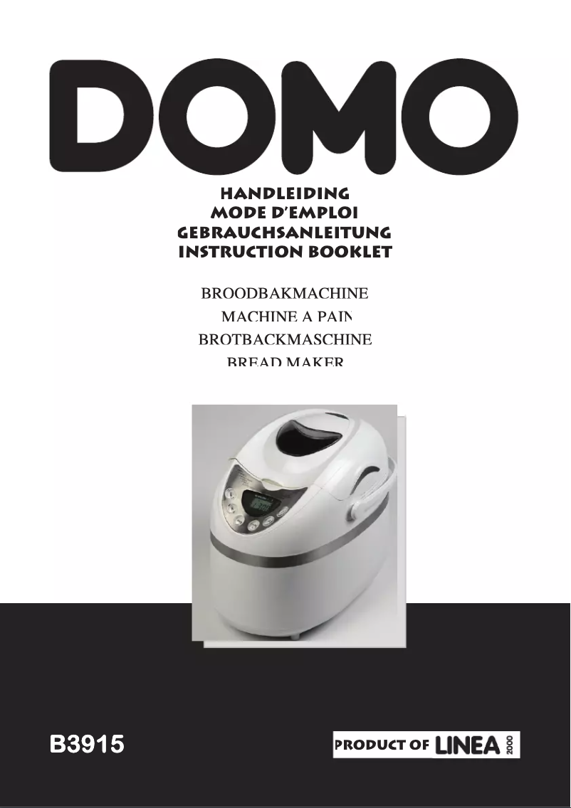 First page image of the manual for B3915