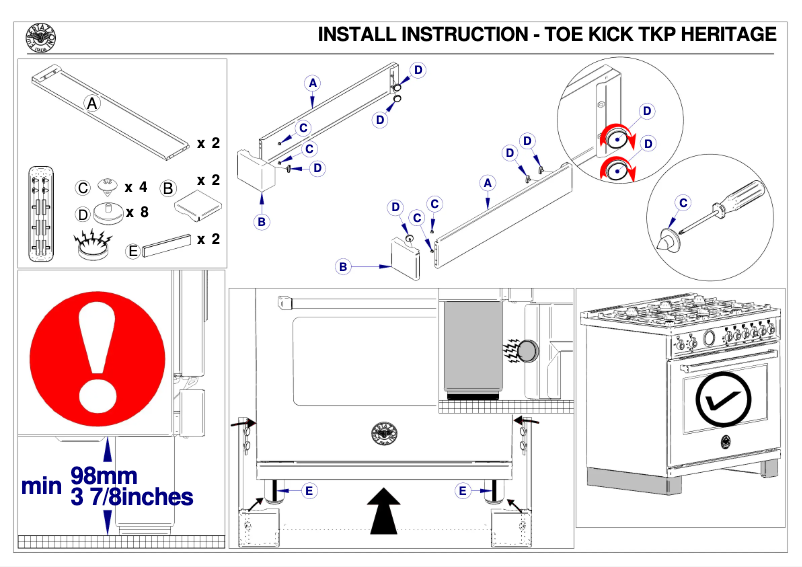 First page image of the manual for TKHERX