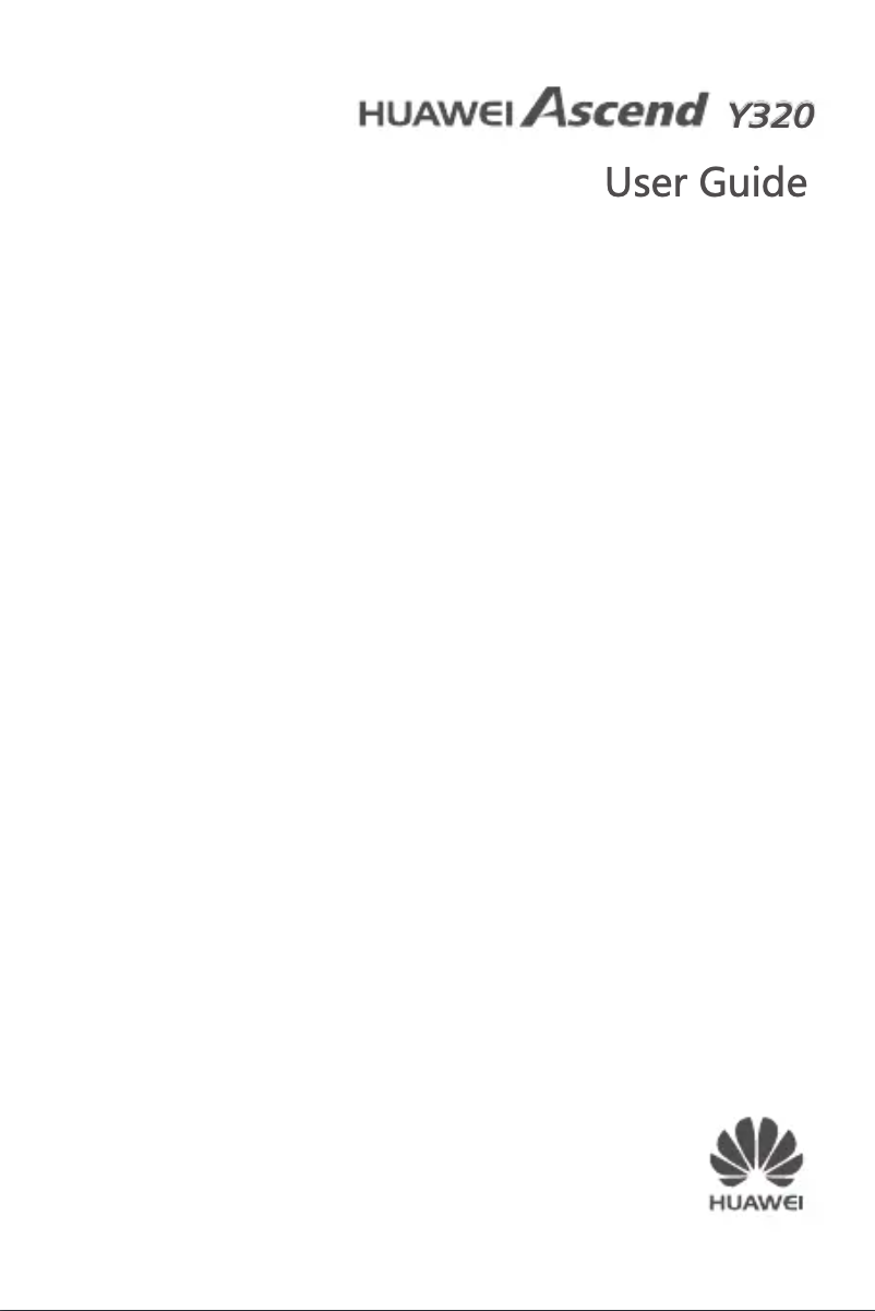 Image de la première page du manuel de l'appareil Ascend Y320