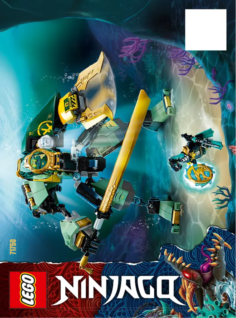 Page 1 of the manual User Manual Lego Ninjago 71750
