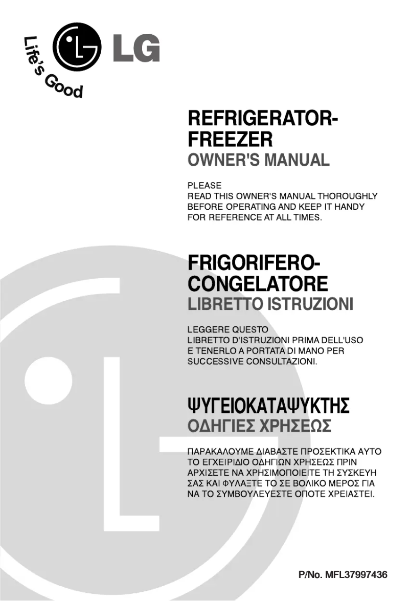 Page 1 of the manual User Manual LG GN-M352QVC