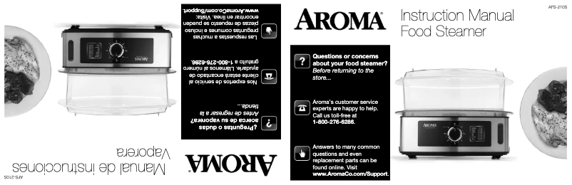 Page 1 of the manual User Manual Aroma AFS-210S