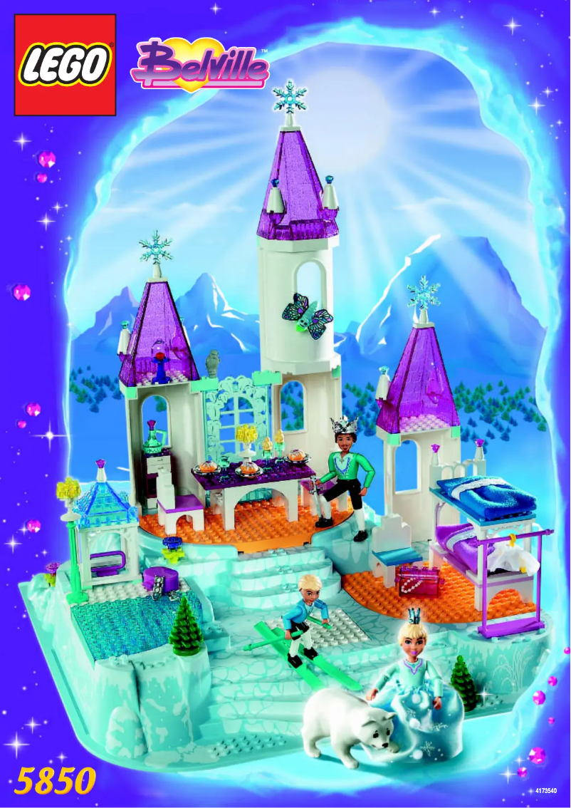 Page 1 of the manual User Manual Lego Belville 5850