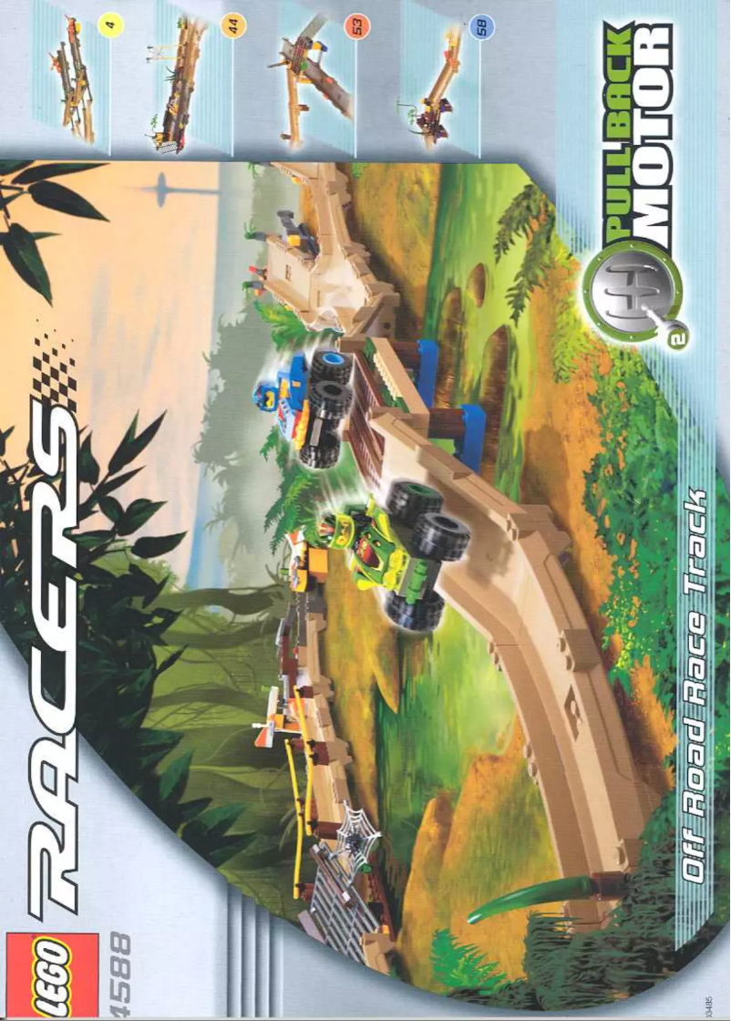 First page image of the manual for Racers 4588