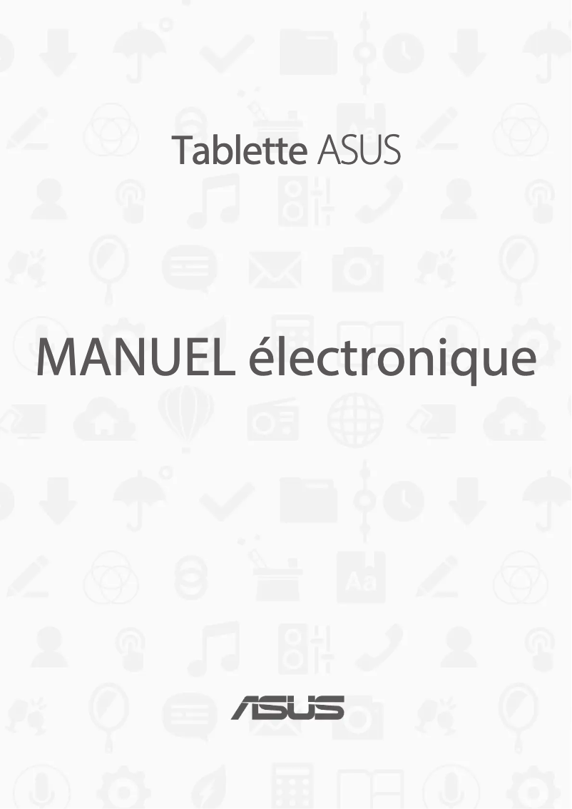 Page 1 of the manual User Manual Asus ZenPad C 7.0 Z170CX
