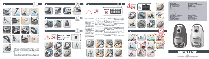 First page image of the manual for Silence Force TW6451HA