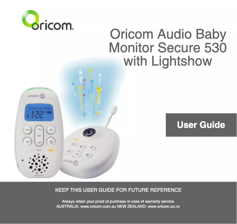 Image de la première page du manuel de l'appareil Secure 530