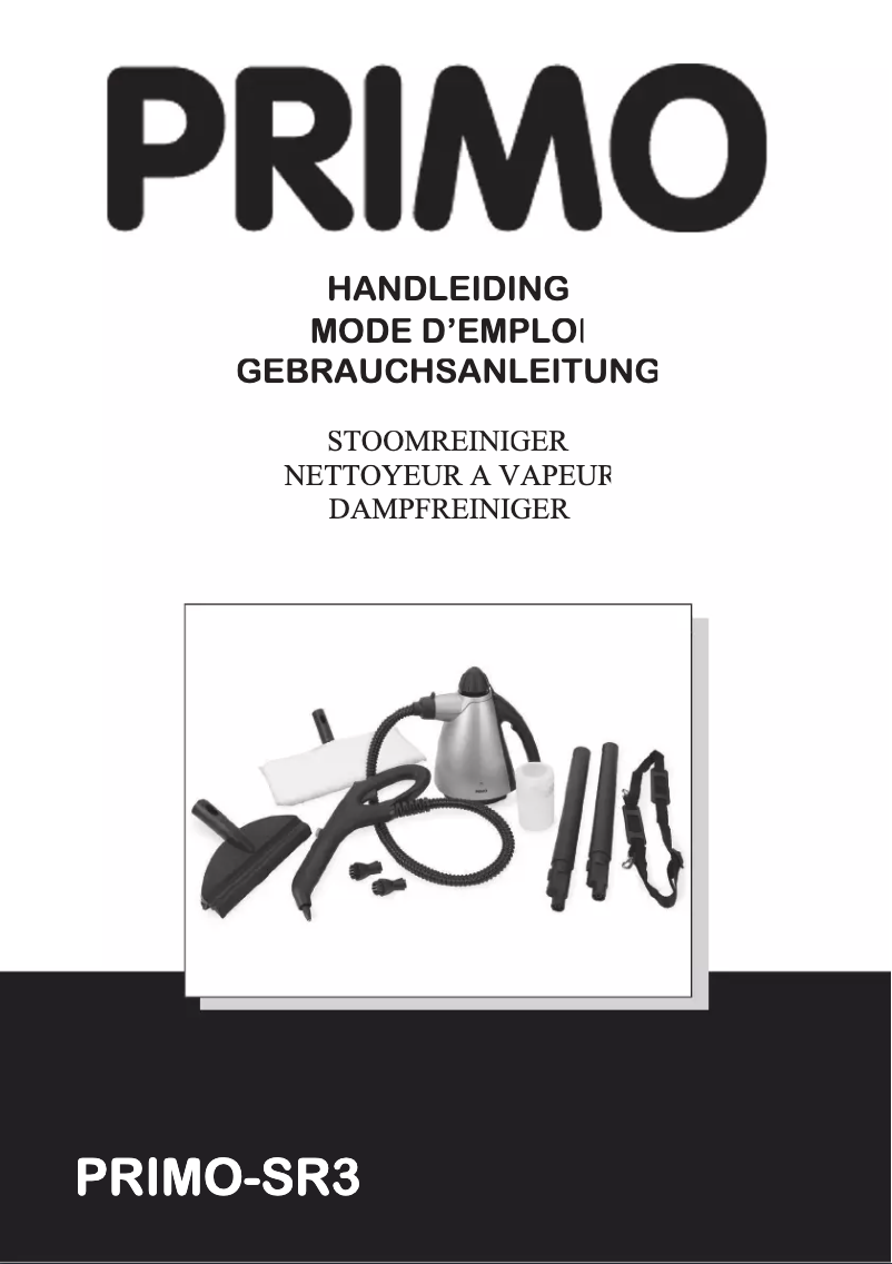 Page 1 of the manual User Manual Primo SR3