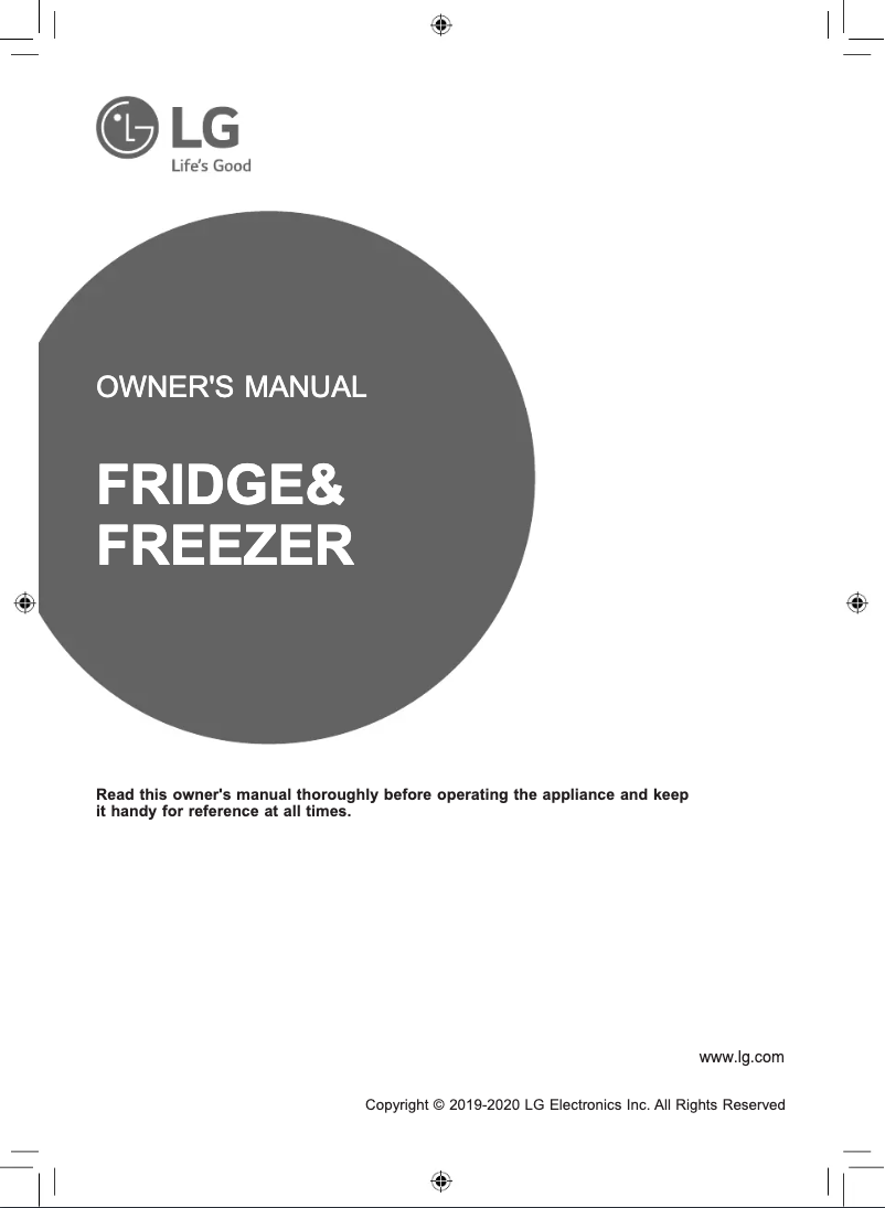 First page image of the manual for LM78SDSAF