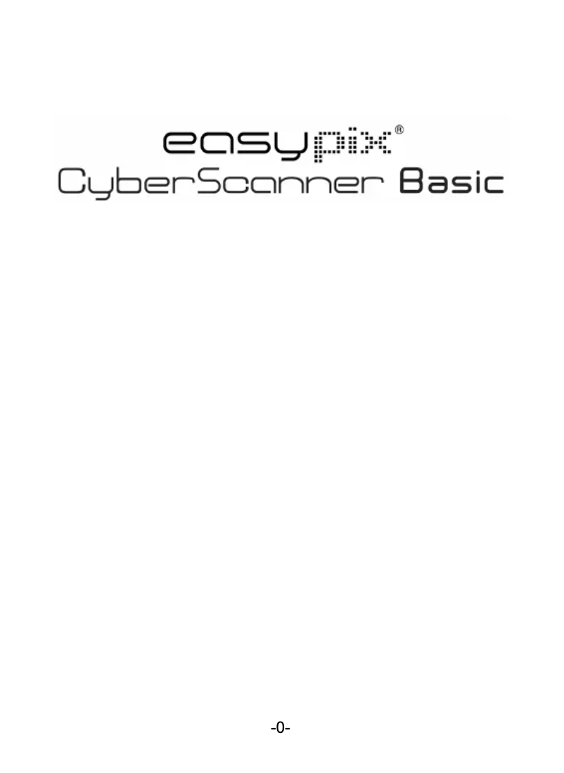 First page image of the manual for CyberScanner Basic