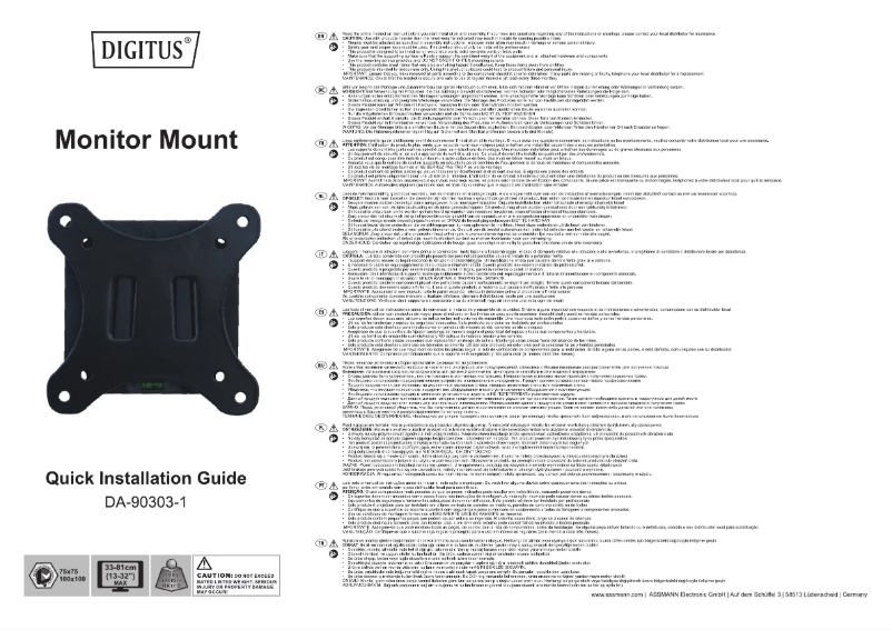 Page 1 of the manual User Manual Digitus DA-90303-1
