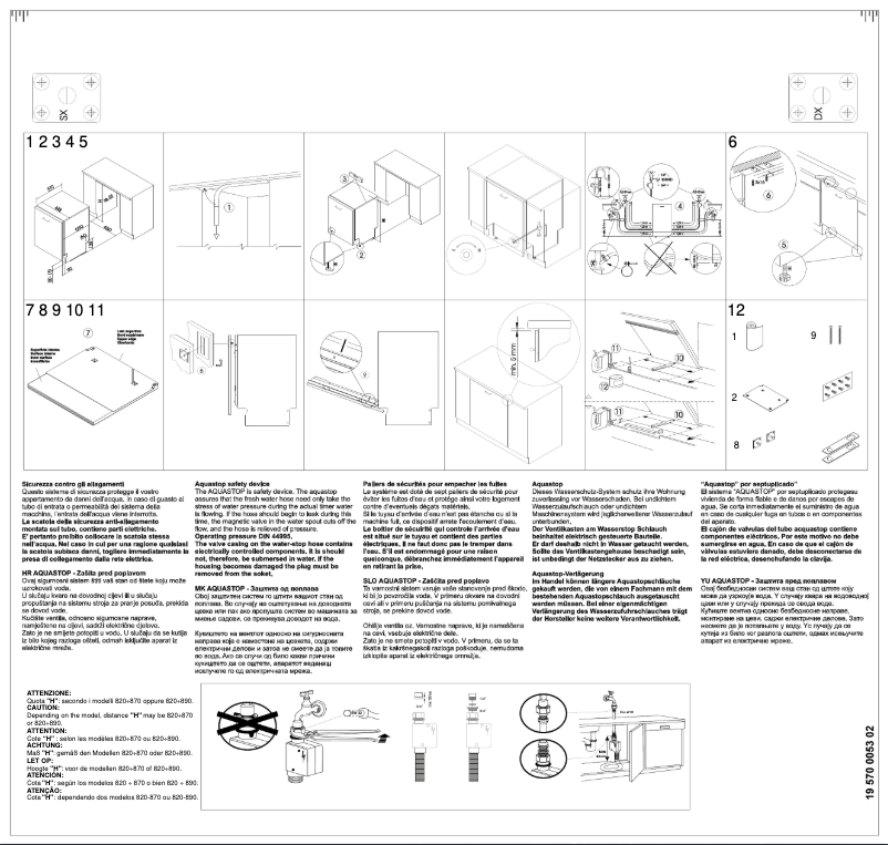 Page 1 of the manual User Manual Smeg GS45.2VI