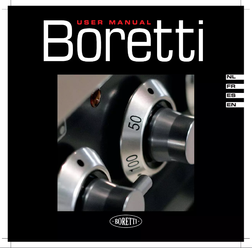 Page 1 of the manual User Manual Boretti VP-946 IX