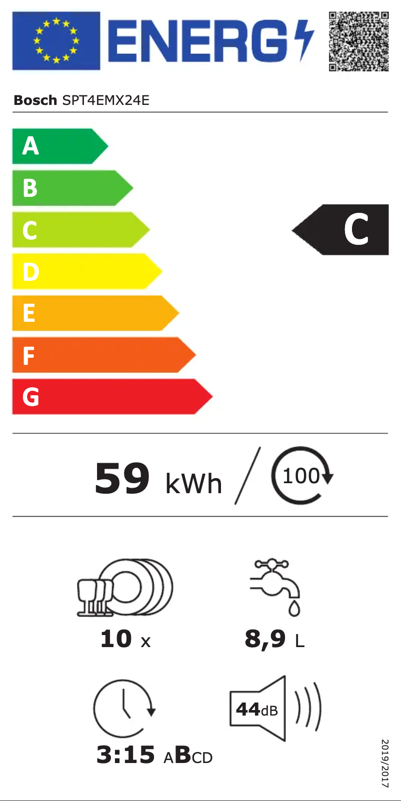 First page image of the manual for SPT4EMX24E
