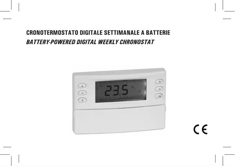 Page 1 of the manual User Manual Seitron TCW01B