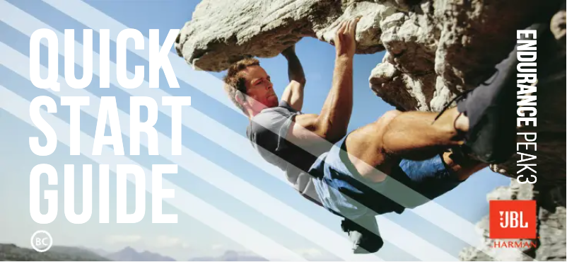 Page 1 of the manual User Manual Harman Kardon Endurance Peak 3