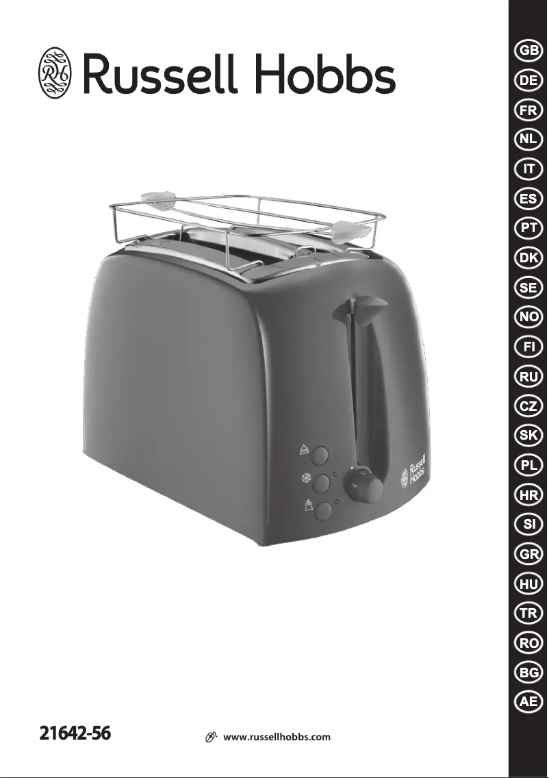 Page 1 of the manual User Manual Russell Hobbs Textures 21642-56