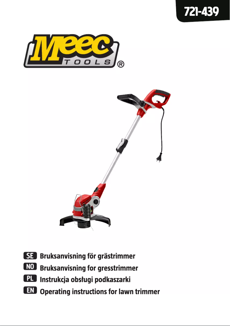 Page 1 of the manual User Manual Meec Tools 721-439