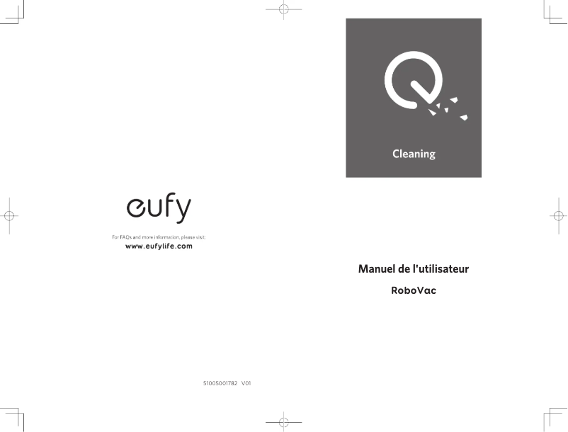 Image de la première page du manuel de l'appareil RoboVac 30C Max