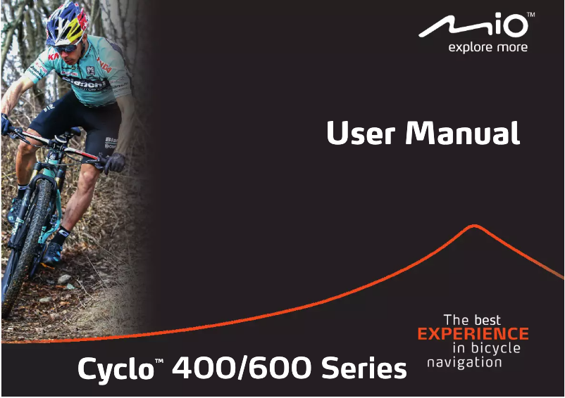 Page 1 of the manual User Manual Mio Cyclo 605 HC