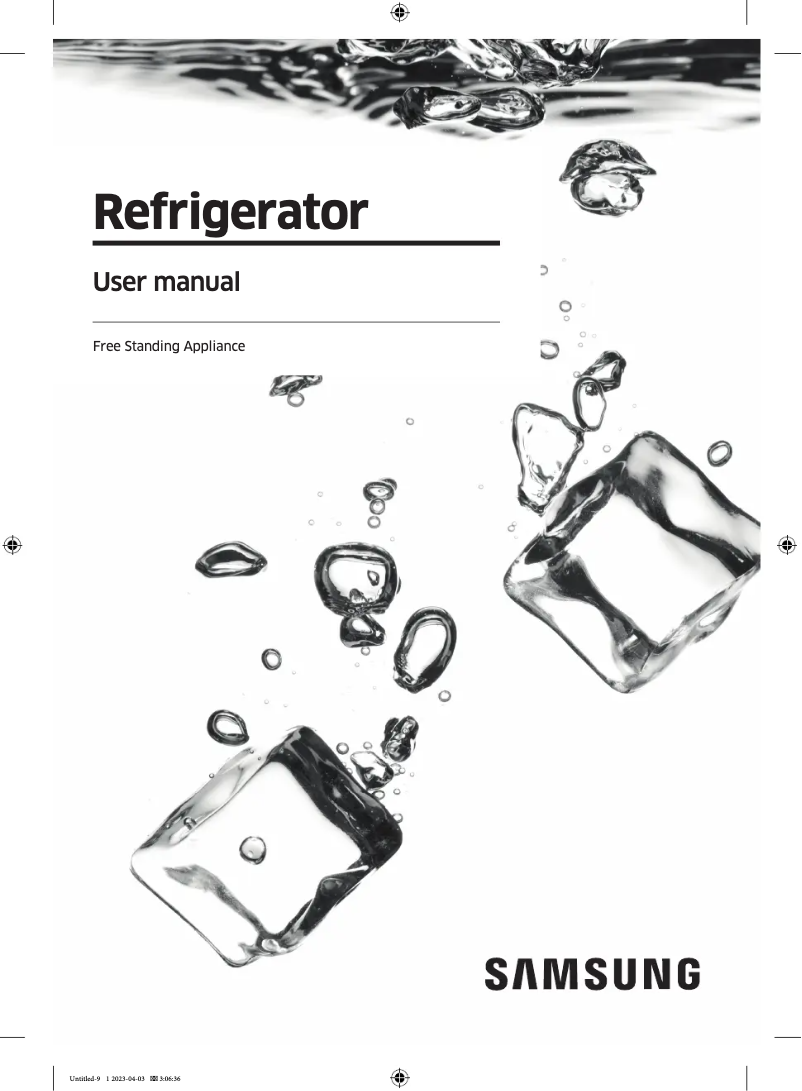First page image of the manual for RT38CB6624C2