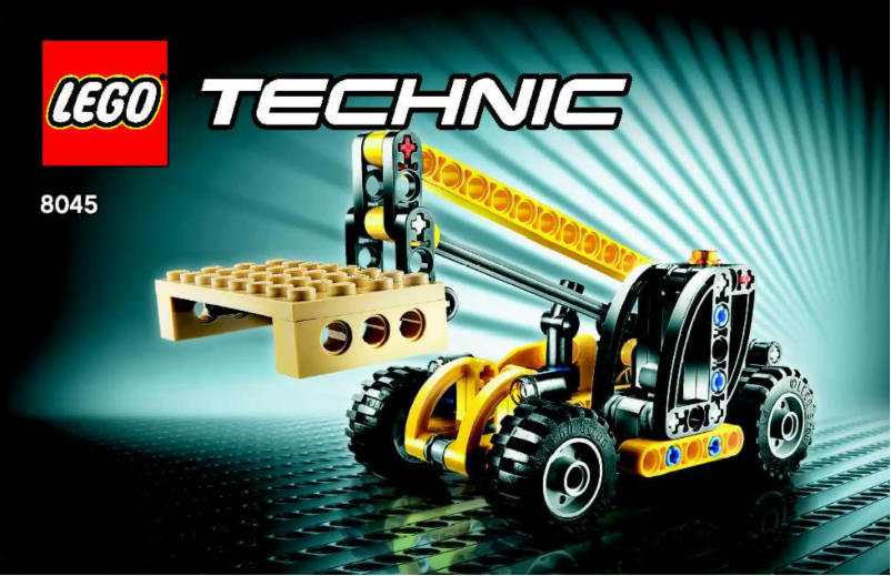 Page 1 of the manual User Manual Lego Technic 8045