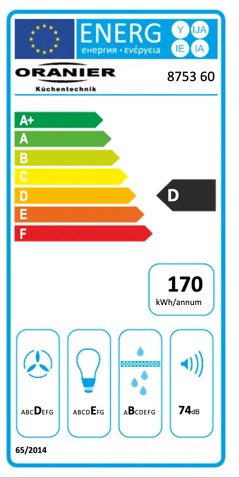 First page image of the manual for Brisa 90 E