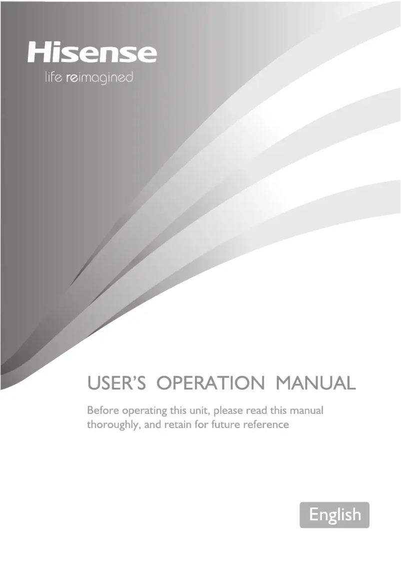 First page image of the manual for RB343D4BW1