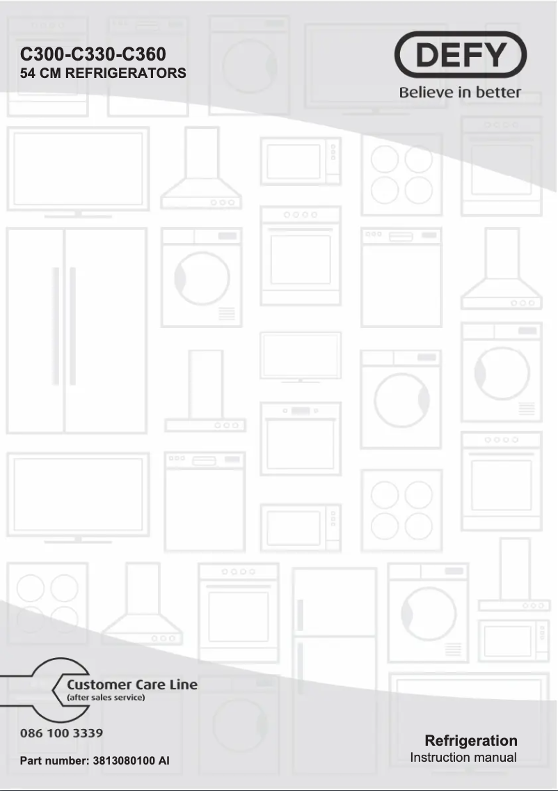 First page image of the manual for DAC446