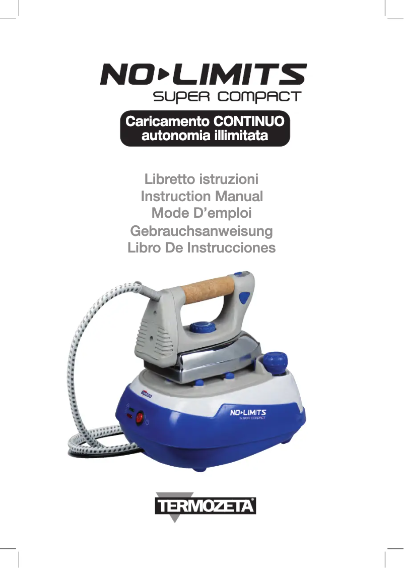 Page 1 of the manual User Manual Termozeta No Limits Super Compact