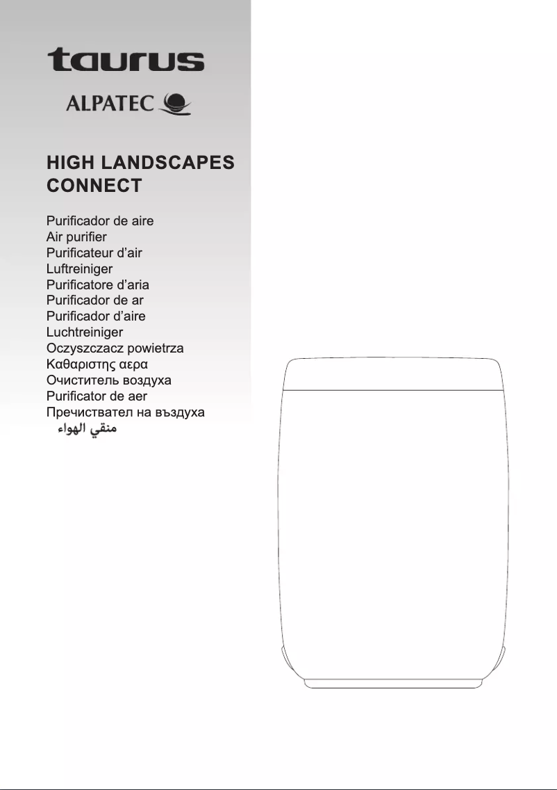 Page 1 of the manual User Manual Taurus High Landscapes Connect
