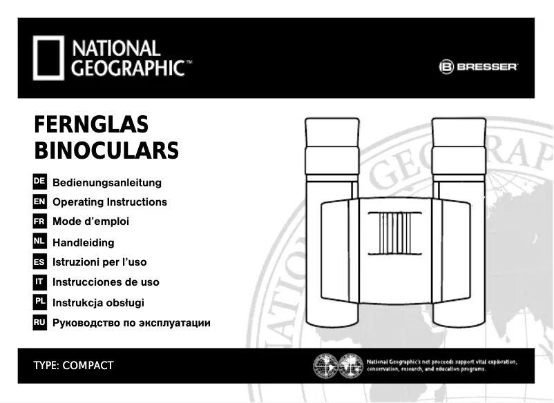 First page image of the manual for Compact 10x25