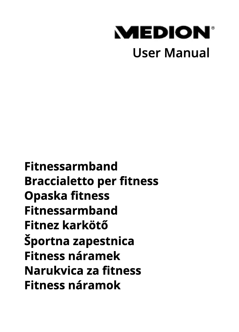 First page image of the manual for LIFE E1000 (MD 60662)