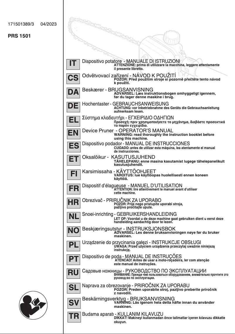 Page 1 of the manual User Manual Stiga MT 330