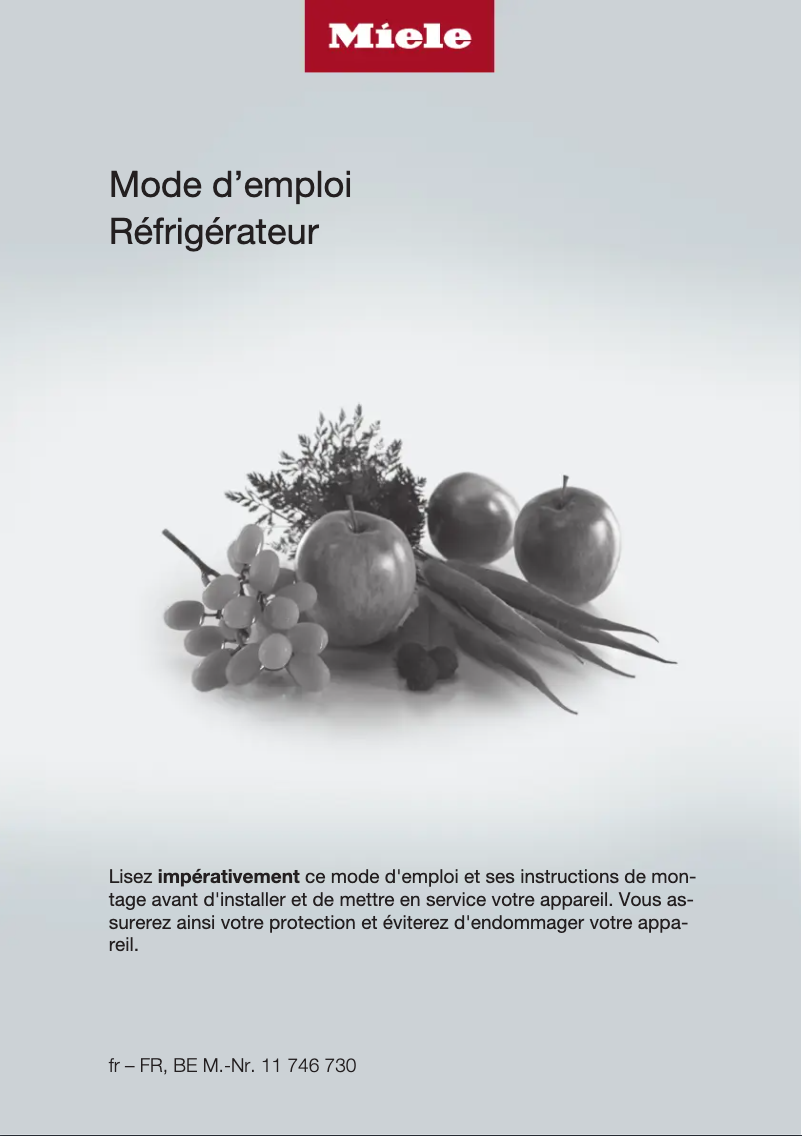 First page image of the manual for K 7434 E