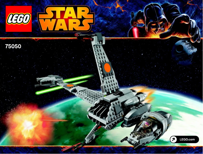 First page image of the manual for Star Wars 75050