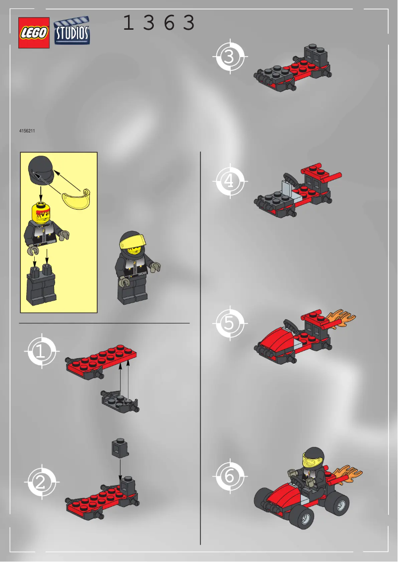 Page 1 of the manual User Manual Lego STUNT GO-CART