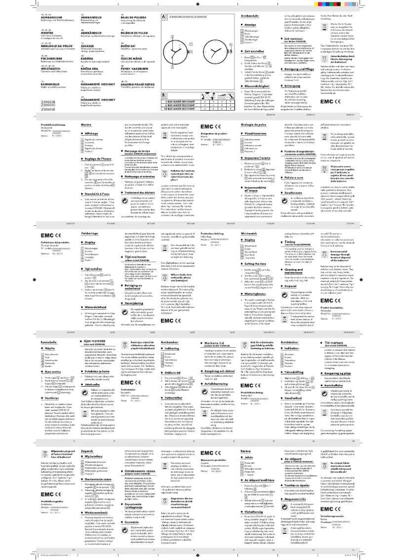 Page 1 of the manual User Manual Auriol IAN 58980