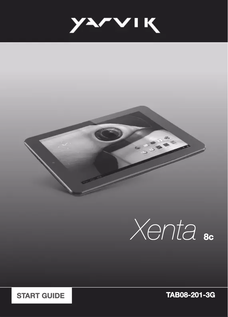 First page image of the manual for Xenta 8c