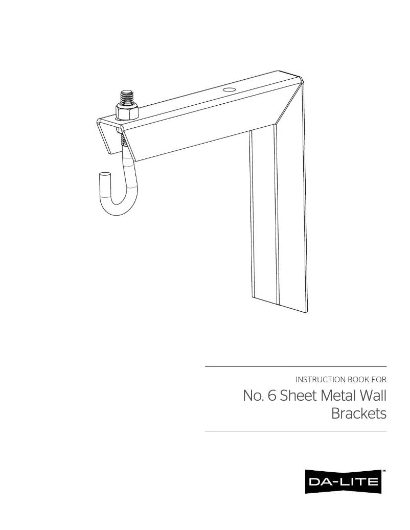 Page 1 of the manual User Manual Da-Lite 40932