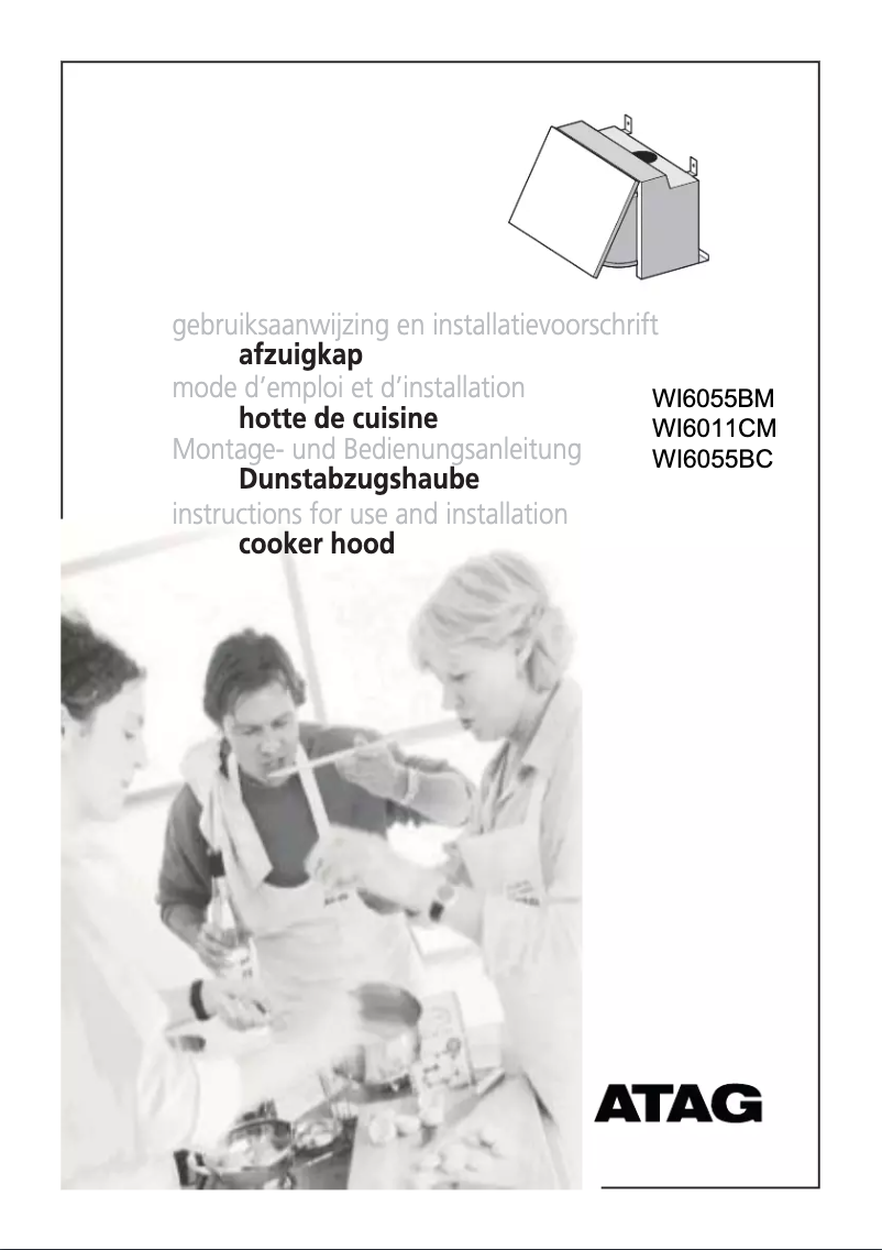Page 1 of the manual User Manual Atag WI6055BM