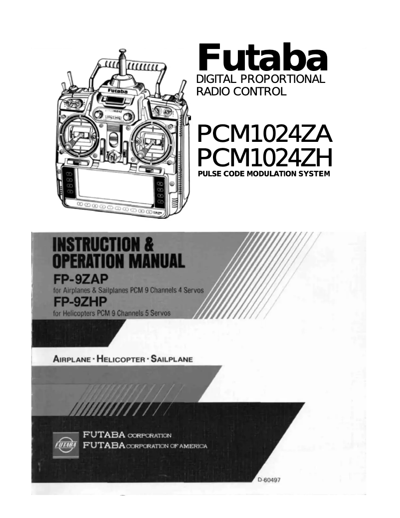First page image of the manual for 9ZHP